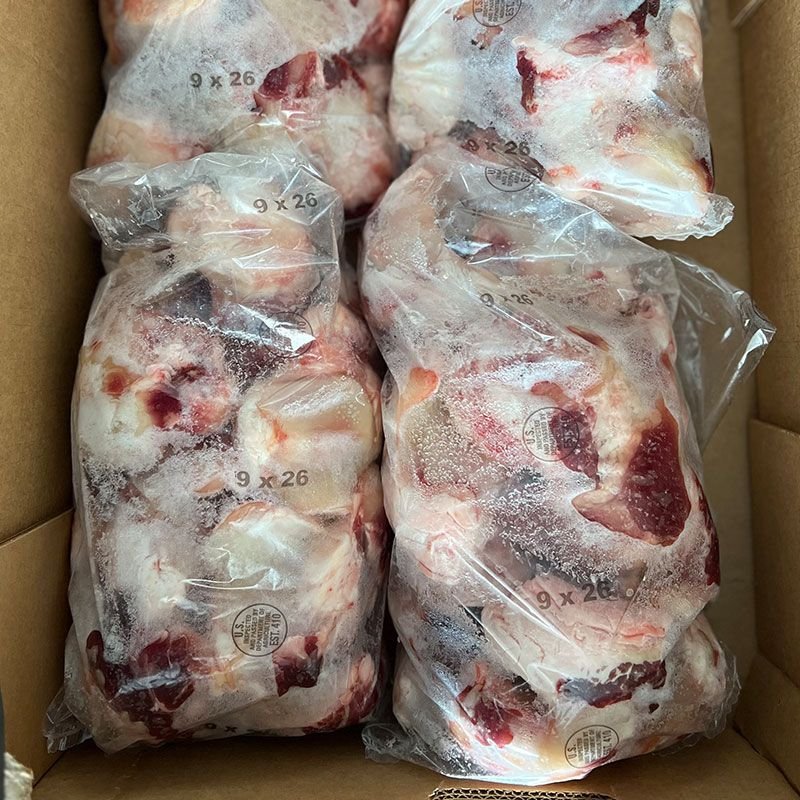 Human Grade BEEF KNEECAPS $1.92 Per lb